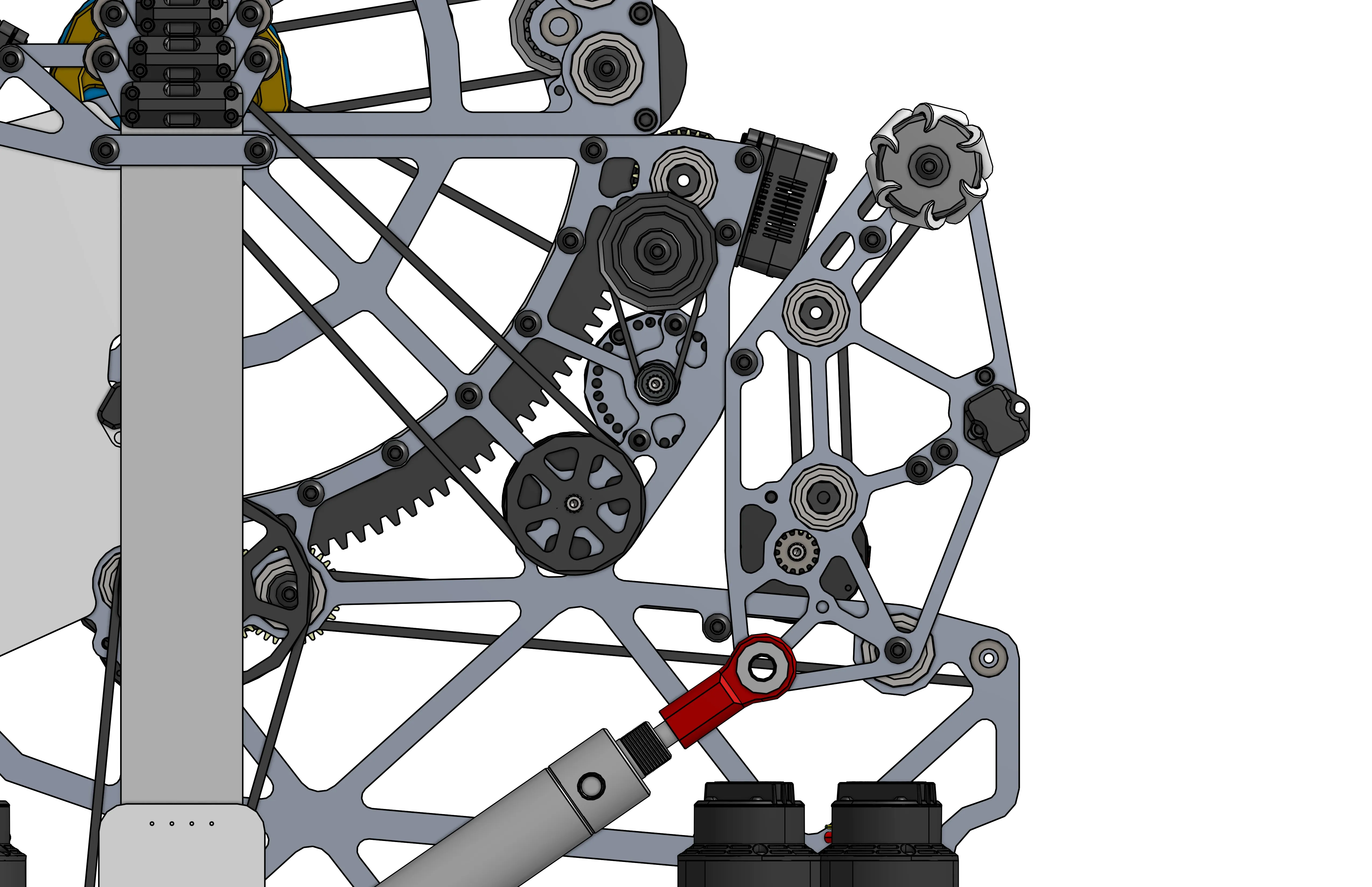 2910 Infinite Recharge at Home pneumatic intake CAD render